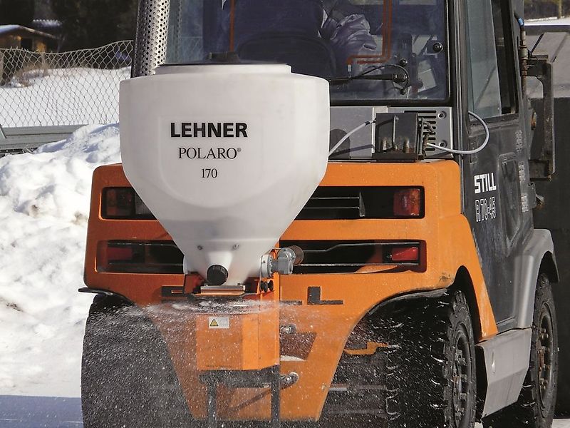 Lehner POLARO Streuer Kubota Iseki John Deere Radlader