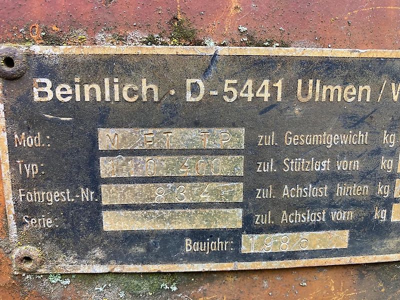 Beinlich Verschiedene Modelle