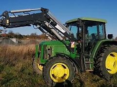 John Deere 6110 Frontlader+Druckluft