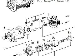 Case Repair Kit 5198694 Hydraulikpumpe Reparatursatz