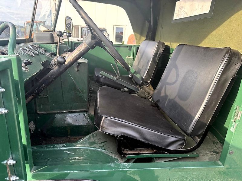 Mercedes-Benz Mercedes Unimog U 411 komplett restauriert, FZ, FH, Heckkrafthebe, Kippritsche