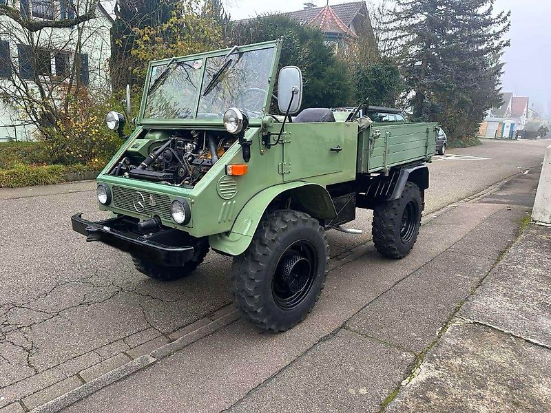 Mercedes-Benz Mercedes Unimog U 411 hydraulikanlage, Zapfwelle vorne