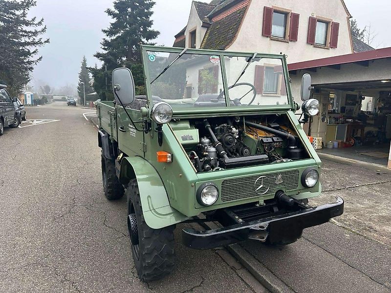 Mercedes-Benz Mercedes Unimog U 411 hydraulikanlage, Zapfwelle vorne