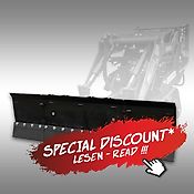 Jansen Planierschild hydraulisch für Kompaktlader Jansen KL-200, Skid Steer