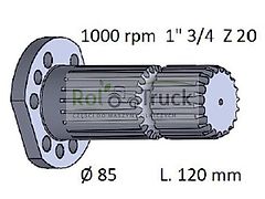 SAME Zapfwelle SAME L120 LAMBORGHINI HURLIMANN 01633671040