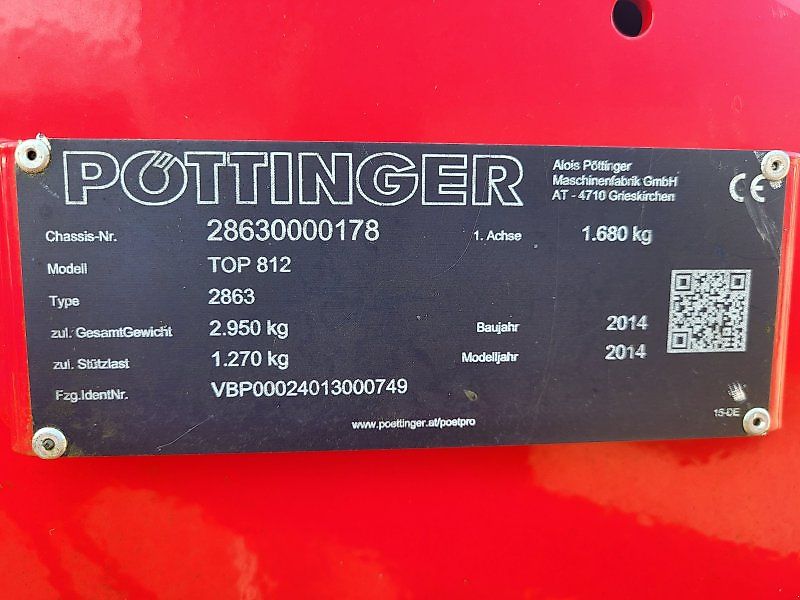 Pöttinger Top 812