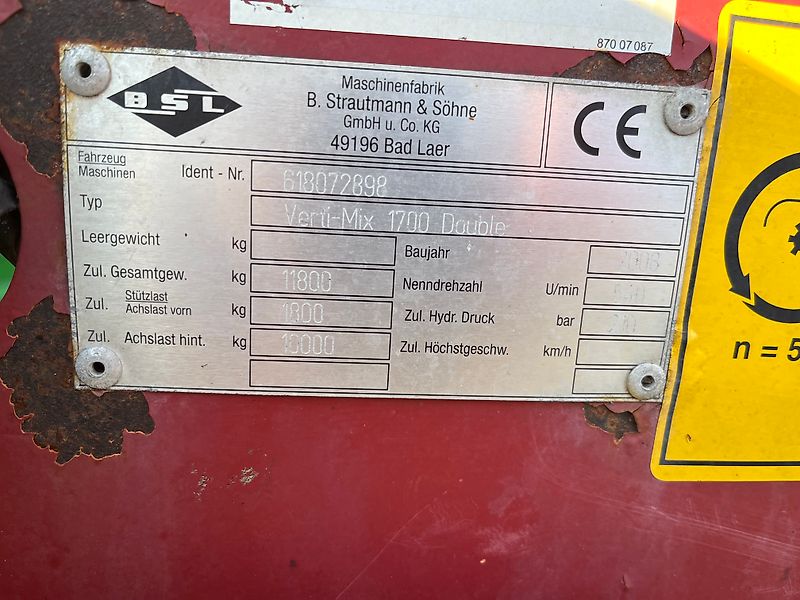 Strautmann Verti-Mix 1700 Double