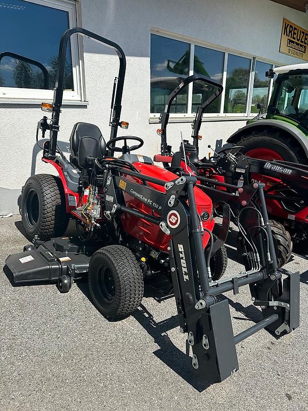 Branson TYM T255 / 2505h mit Stoll Frontlader und Mähdeck