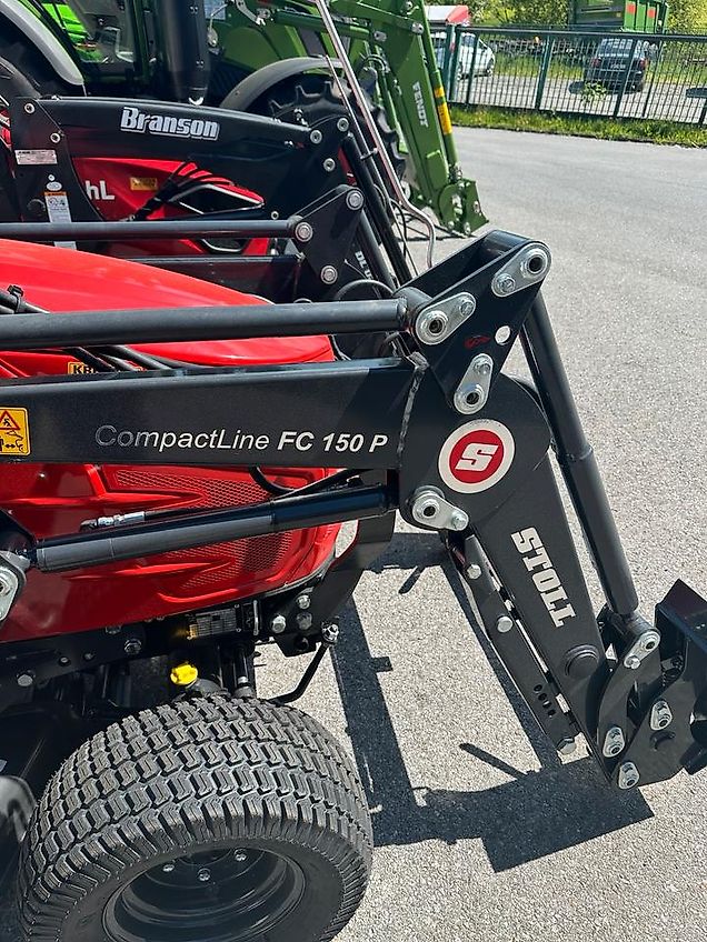 Branson TYM T255 / 2505h mit Stoll Frontlader und Mähdeck