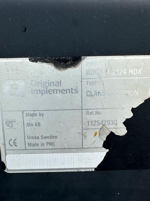 Quicke Schaufel Kramer 2,4m breit