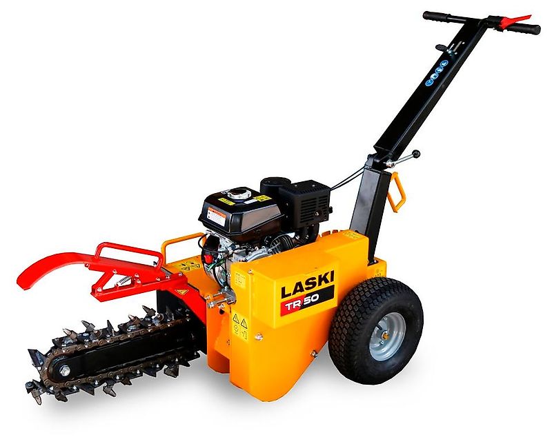 Grabenfräse, Schlitzfräse, Drainagefräse LASKI TR-50/6,5