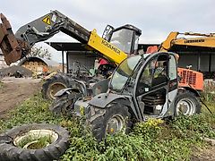 Kramer 2706 ładowarka części - kabina drzwi szyby błotniki (Części zamienne)