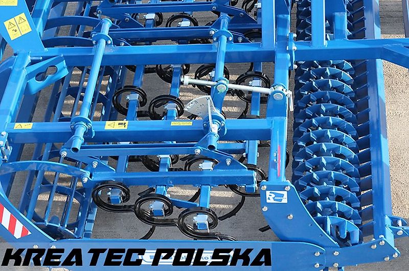 Rolmako Saatbettkombination kompakt U 684 mit Zinken SX, gehängte Version, Breiten von 2,5 m bis 4,5 m