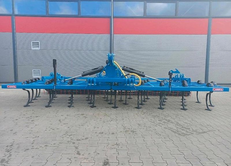 Agripol KOBALT 600 Leichtgrubber Großfederzinkenegge 6m