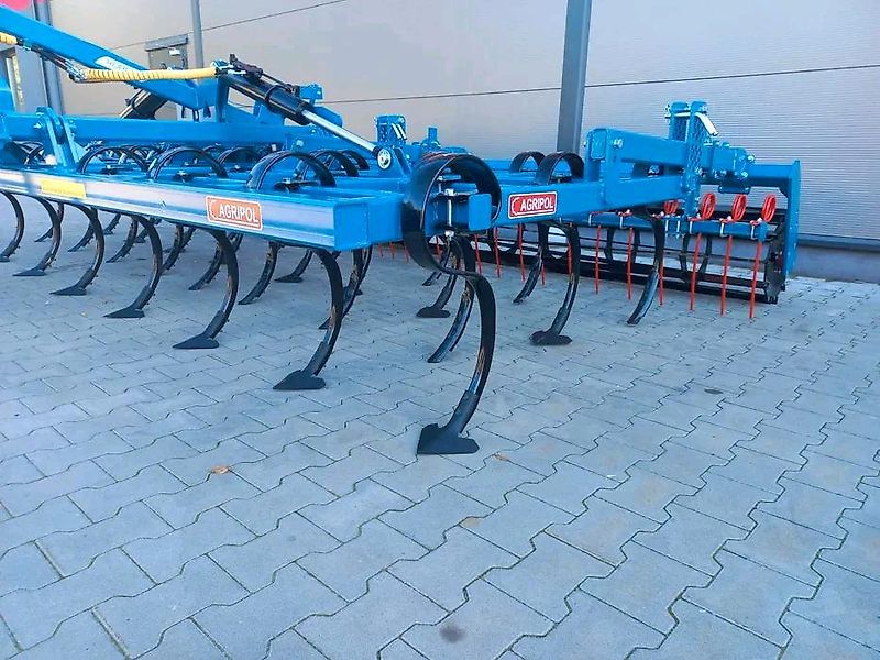 Agripol KOBALT 600 Leichtgrubber Großfederzinkenegge 6m