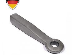 RUHLICKE Ucho dyszla końcówka 40mm do wspawania dyszel na sworzeń hak