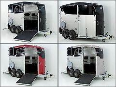 Ifor Williams Pferdeanhänger HBX 506|Frontausstieg