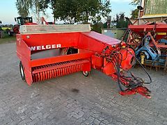 Welger Ap 630 mit Ballenschleuder P 23