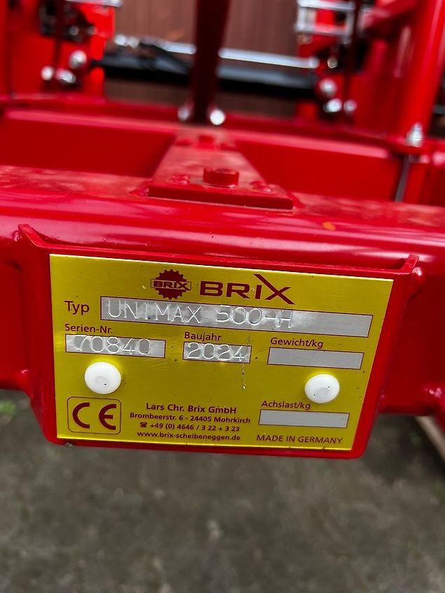 Brix Unimax 400h 500h 600h