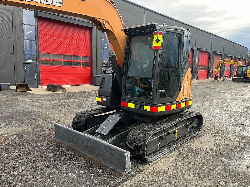 Case CX 85 D / Engcon, Kauha, Rasvari