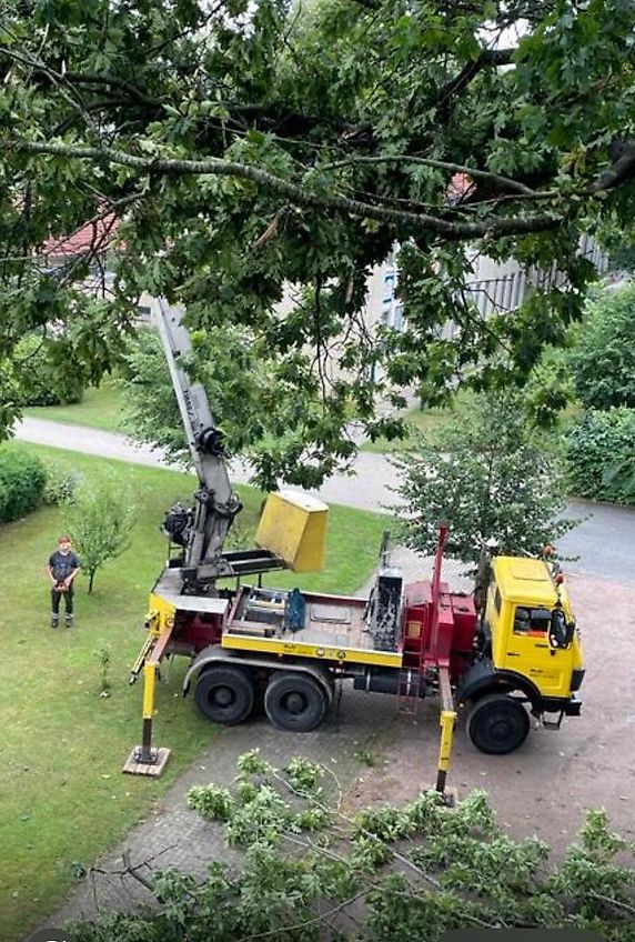 Daimler-Benz Mobilkran / Tirre 30m Dachdecker Kran / Daimler-Benz SK 6x6 V8