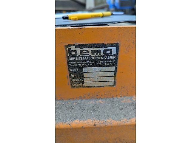Bema 25 Veegmachine