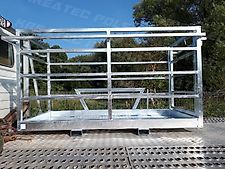 KREATEC Arbeitskorb, Arbeitsbühne 1,5m verzinkt