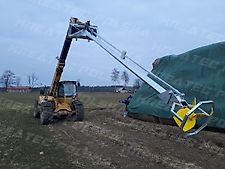 KREATEC Güllemixer, Gülle-Rührwerk mit hydr. Motor Antrieb
