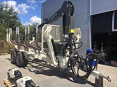 D&D Landtechnika Forstanhänger / Rückewagen 10 To