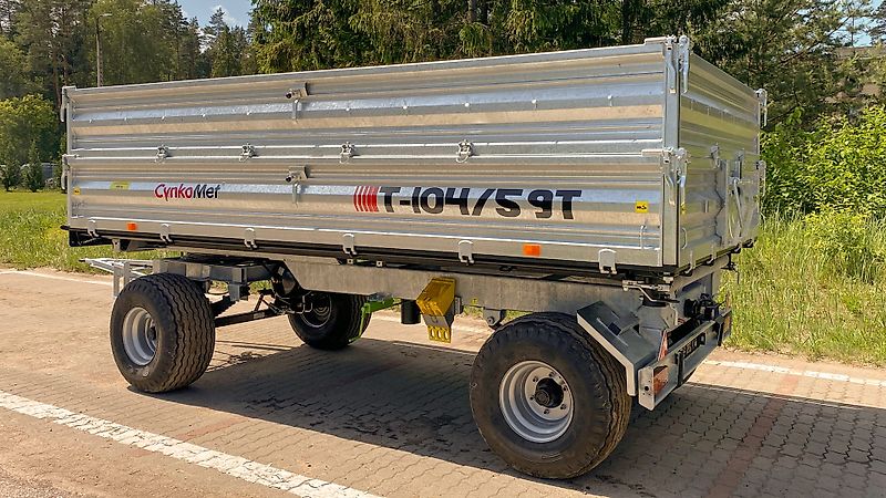 MD CM Zweiachs-Dreiseitenkipper T104/5 11,9T