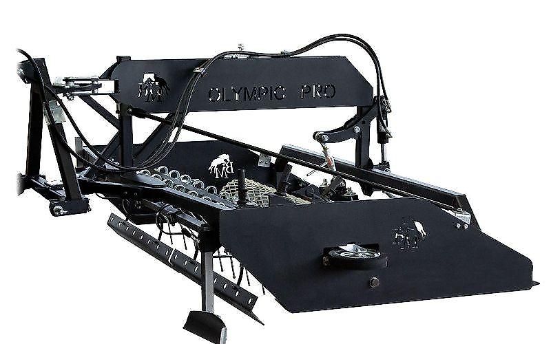 BM Horse Reitplatzplaner Olympic 2,4m mit nachlaufeinrichtung