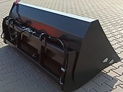 Robuste Hochkippschaufel mit großer Auskipp-Höhe – ideal für Teleskop- und Frontlader