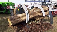 Sonarol Holzgreifer / Holzzange / Stammgreifer 1,2m mit EURO Aufnahme