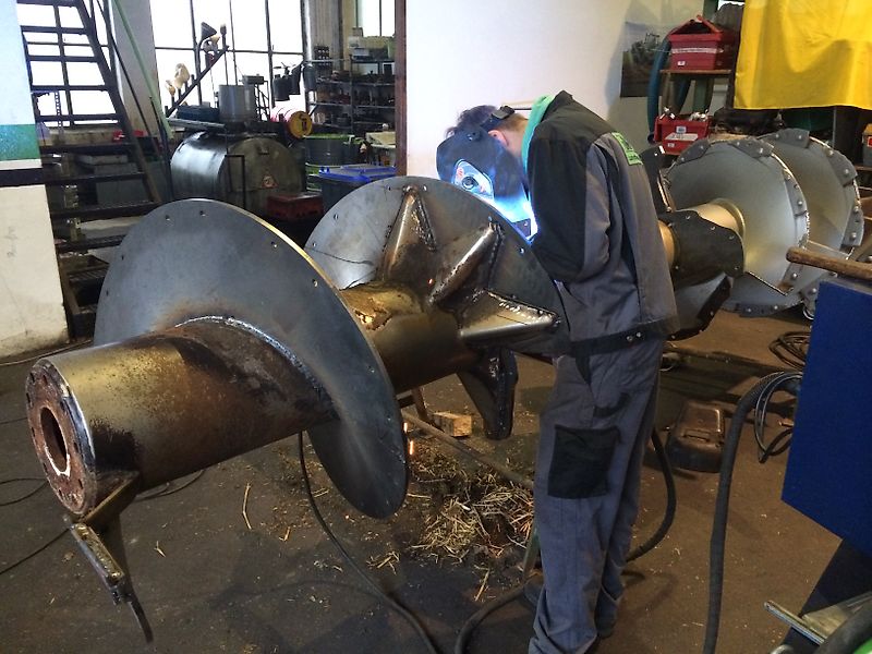 Schneckenwindungen für Mischwagen von BVL