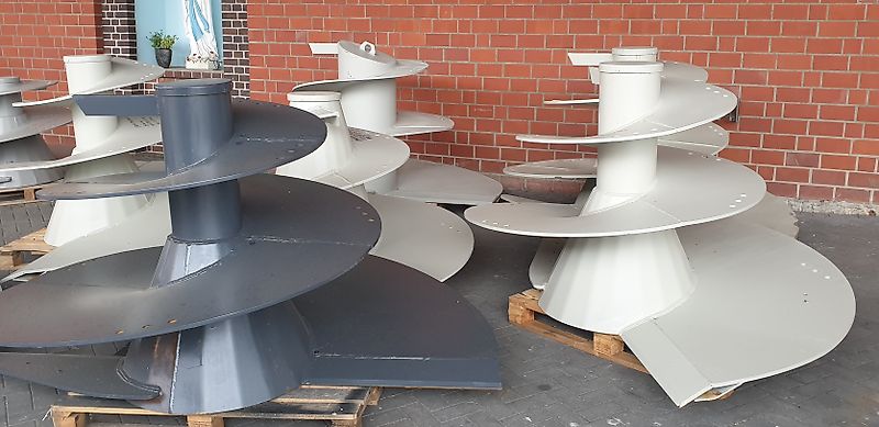 Schneckenwindungen für Mischwagen von BVL