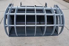 Sonarol Krokodil-Schaufel Greifer gebr. Zinken 2,0m für Teleskoplader