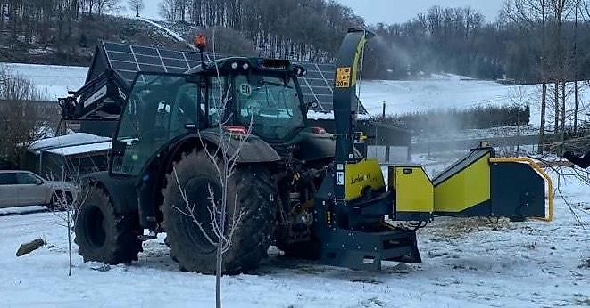 Junkkari Holzschredder Holzhäcksler Holzhacker Buschholzhacker