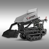 Jansen Raupendumper Jansen RD-300proS, hydraulisch, Hochkippsystem, Selbstladefunktion