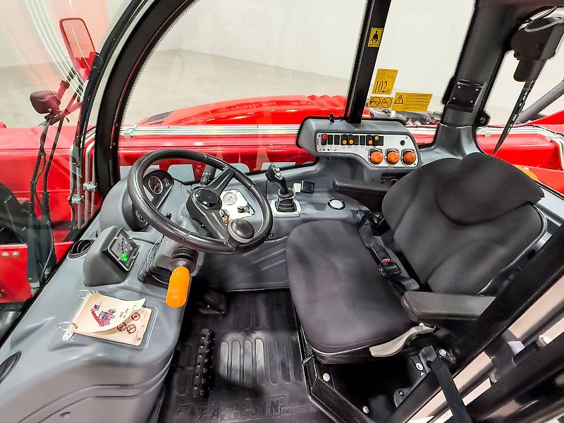 Faresin 9.70 HLS 74 telehandler with 7 ton and 8,8 m capacity, Joystick, pallet fork, bucket, 152 liter pump