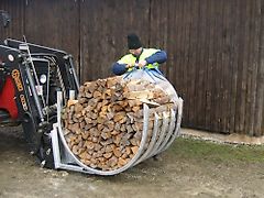 Fliegl Bündelgerät verzinkt Holzbündelgerät Euronorm