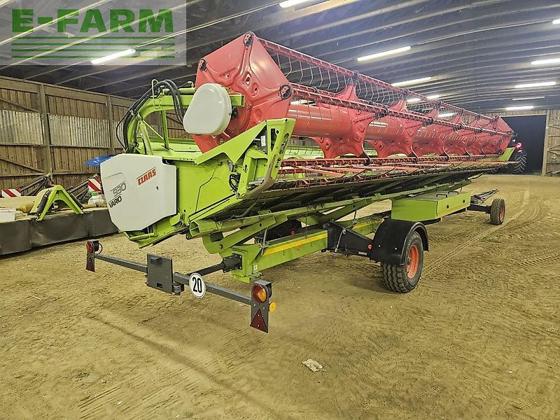 Claas vario 930 + 2 rapstrenner + transportwagen