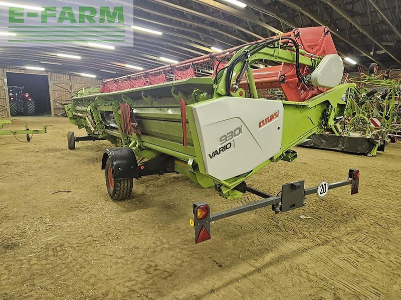 Claas vario 930 + 2 rapstrenner + transportwagen