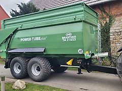Brantner TA 20053 PowerTube mi 18 / 26m³ + 3 to K80 Anhängung = 21 to + abklappbare 600er Aufsatzwände + 560/60 R 22.5 NEU BKT 693 M 165 D + 2x Sichtfenster mit Plexiglas + LED