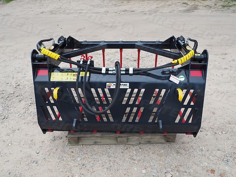 KREATEC Dungzange/Krokodil/Krokodilgebiss für Teleksoplader, 1,2 bis 2,8 m, Zinken FSDT aus Frankreich