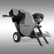 Jansen Wippsäge, Brennholzsäge Jansen SMA-700, 700 mm Blatt, Benzin, Batteriestarter