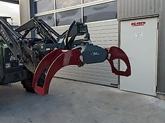 Kg-Tech Rückezange Holzzange Polterzange Holzgreifer Stammgreifer Greifarm