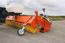 KREATEC Kehrmaschine AGRO /Kehrbesen/Veegmaschine AGRO 1,6m, Burste 620 mm